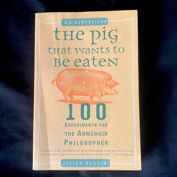 The Pig That Wants to Be Eaten & Do You Think What You Think You Think? Books - Picture 3 of 6